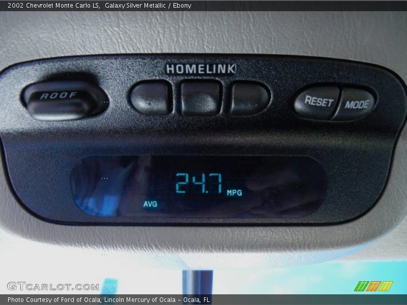 Controls of 2002 Monte Carlo LS