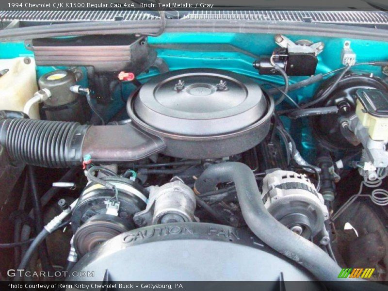  1994 C/K K1500 Regular Cab 4x4 Engine - 5.7 Liter OHV 16-Valve V8