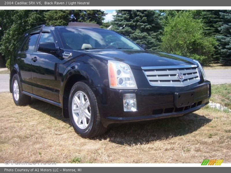 Black Raven / Light Neutral 2004 Cadillac SRX V6