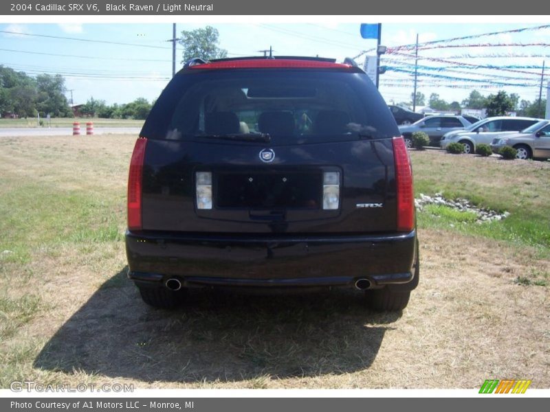 Black Raven / Light Neutral 2004 Cadillac SRX V6