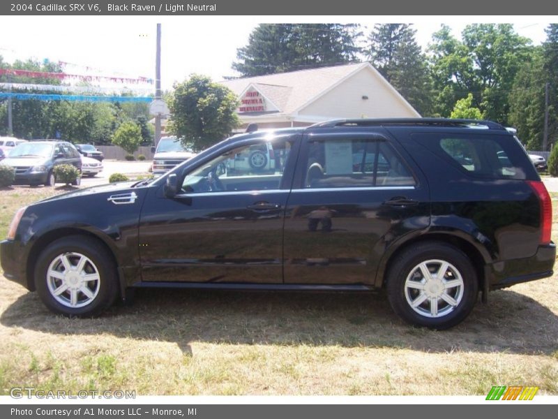 Black Raven / Light Neutral 2004 Cadillac SRX V6