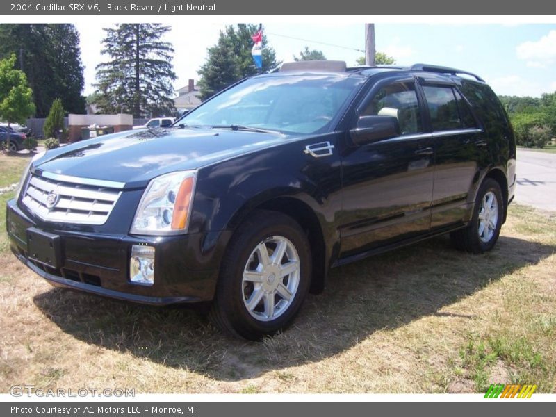 Black Raven / Light Neutral 2004 Cadillac SRX V6