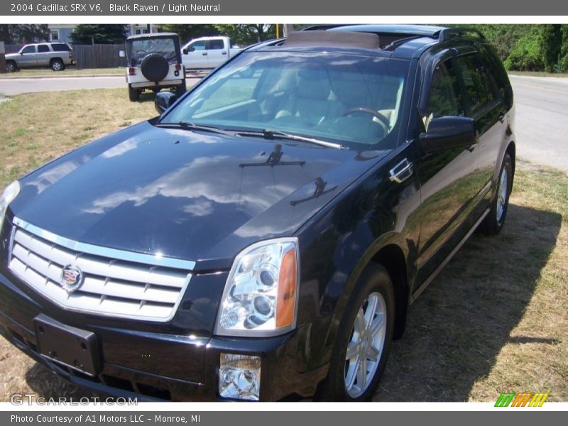 Black Raven / Light Neutral 2004 Cadillac SRX V6