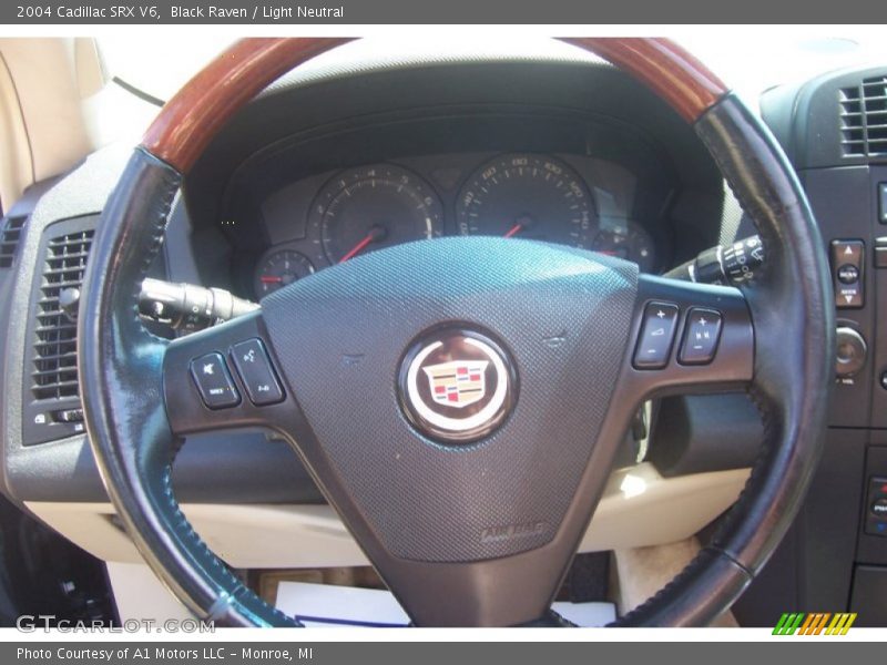Black Raven / Light Neutral 2004 Cadillac SRX V6