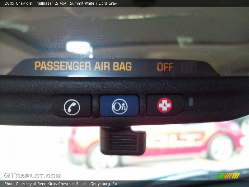 Summit White / Light Gray 2005 Chevrolet TrailBlazer LS 4x4