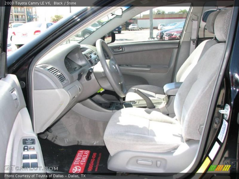 Black / Stone 2003 Toyota Camry LE V6