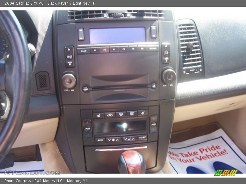 Black Raven / Light Neutral 2004 Cadillac SRX V6
