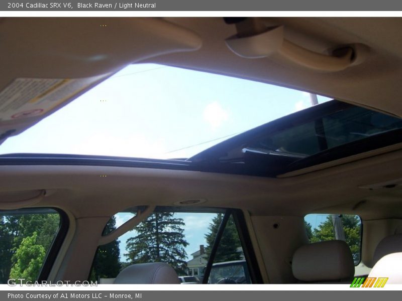 Black Raven / Light Neutral 2004 Cadillac SRX V6