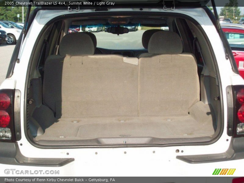 Summit White / Light Gray 2005 Chevrolet TrailBlazer LS 4x4