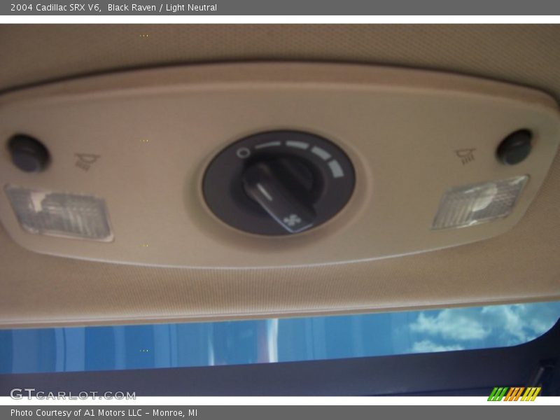Black Raven / Light Neutral 2004 Cadillac SRX V6