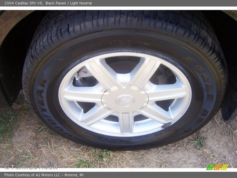 Black Raven / Light Neutral 2004 Cadillac SRX V6