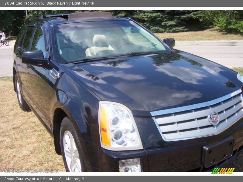 Black Raven / Light Neutral 2004 Cadillac SRX V6