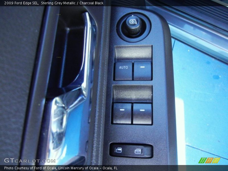 Sterling Grey Metallic / Charcoal Black 2009 Ford Edge SEL