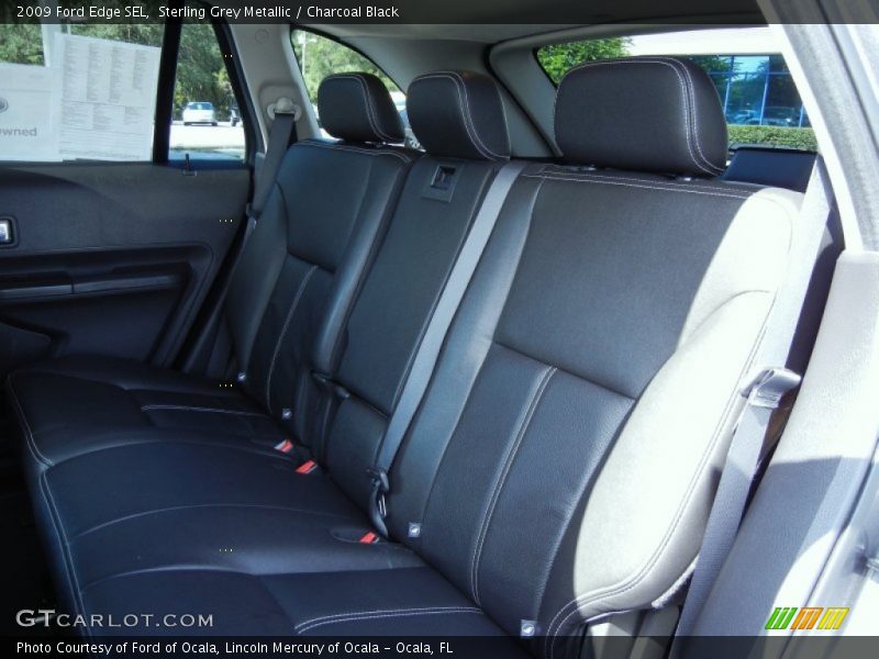 Sterling Grey Metallic / Charcoal Black 2009 Ford Edge SEL