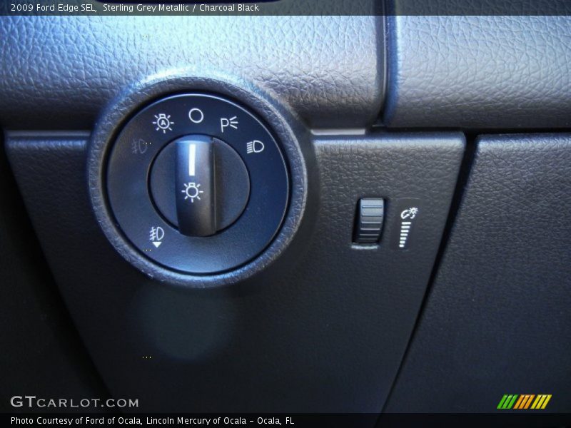 Sterling Grey Metallic / Charcoal Black 2009 Ford Edge SEL