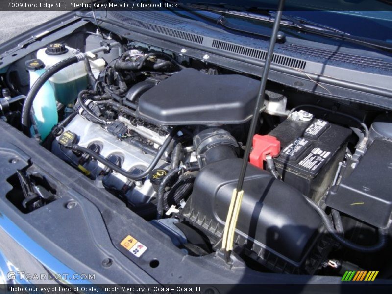  2009 Edge SEL Engine - 3.5 Liter DOHC 24-Valve VVT Duratec V6