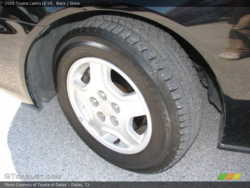 Black / Stone 2003 Toyota Camry LE V6