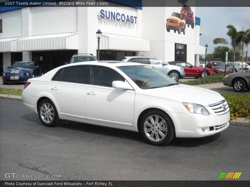 Blizzard White Pearl / Ivory 2007 Toyota Avalon Limited