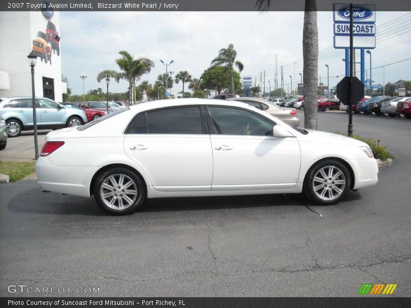 Blizzard White Pearl / Ivory 2007 Toyota Avalon Limited