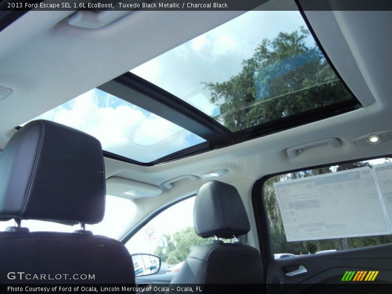 Sunroof of 2013 Escape SEL 1.6L EcoBoost