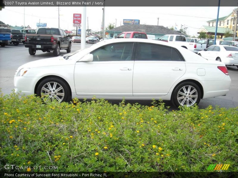 Blizzard White Pearl / Ivory 2007 Toyota Avalon Limited