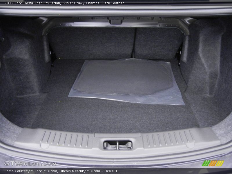  2013 Fiesta Titanium Sedan Trunk