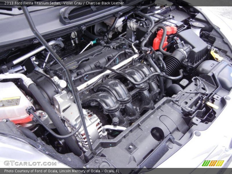  2013 Fiesta Titanium Sedan Engine - 1.6 Liter DOHC 16-Valve Ti-VCT Duratec 4 Cylinder