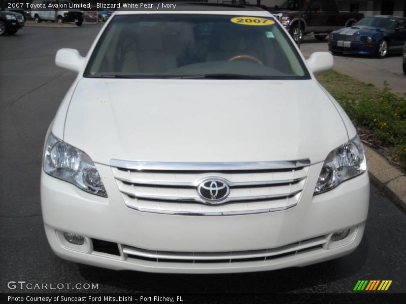 Blizzard White Pearl / Ivory 2007 Toyota Avalon Limited