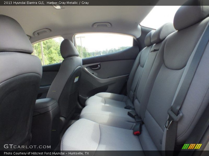 Harbor Gray Metallic / Gray 2013 Hyundai Elantra GLS