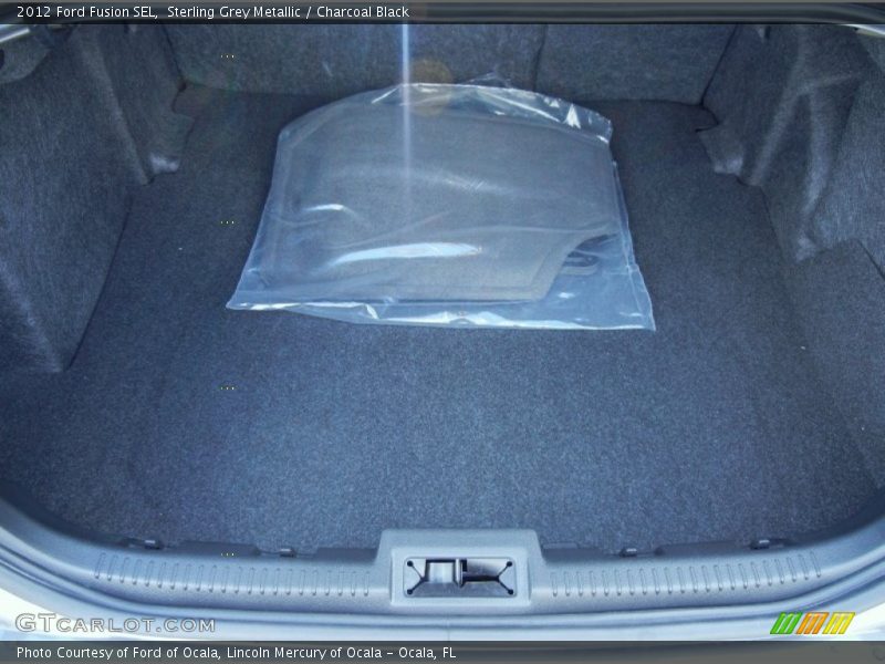 Sterling Grey Metallic / Charcoal Black 2012 Ford Fusion SEL
