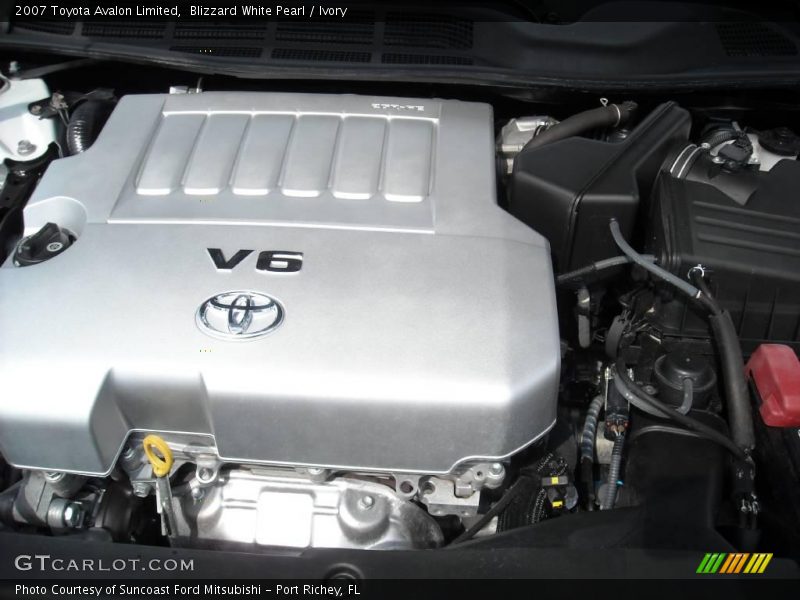 Blizzard White Pearl / Ivory 2007 Toyota Avalon Limited