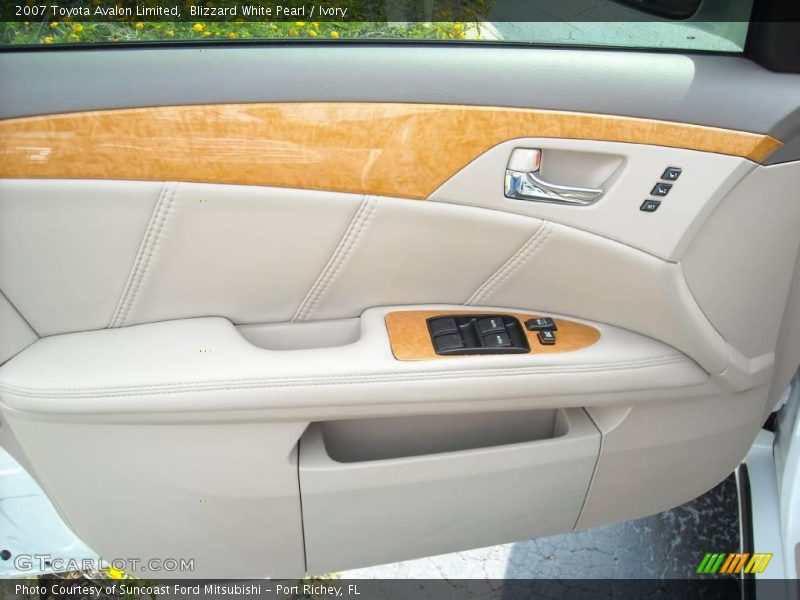 Blizzard White Pearl / Ivory 2007 Toyota Avalon Limited