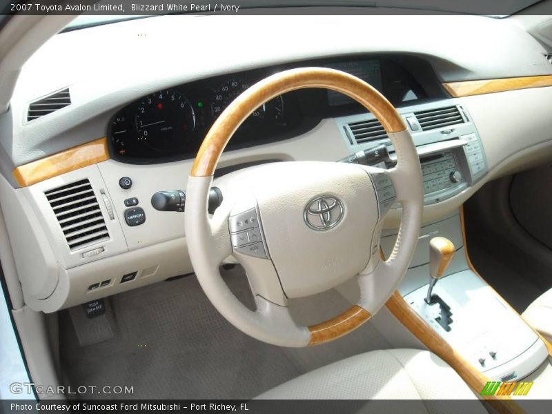 Blizzard White Pearl / Ivory 2007 Toyota Avalon Limited