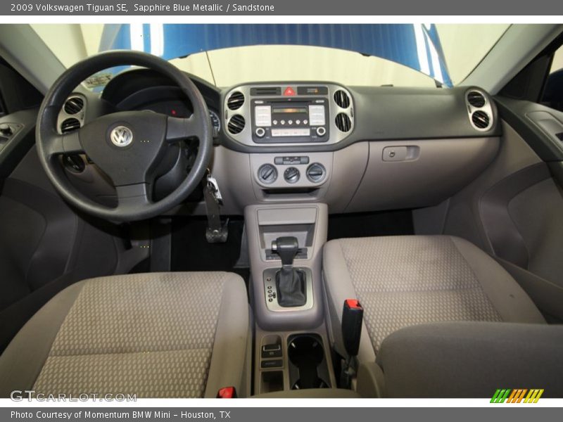 Sapphire Blue Metallic / Sandstone 2009 Volkswagen Tiguan SE