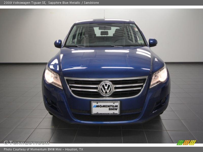 Sapphire Blue Metallic / Sandstone 2009 Volkswagen Tiguan SE