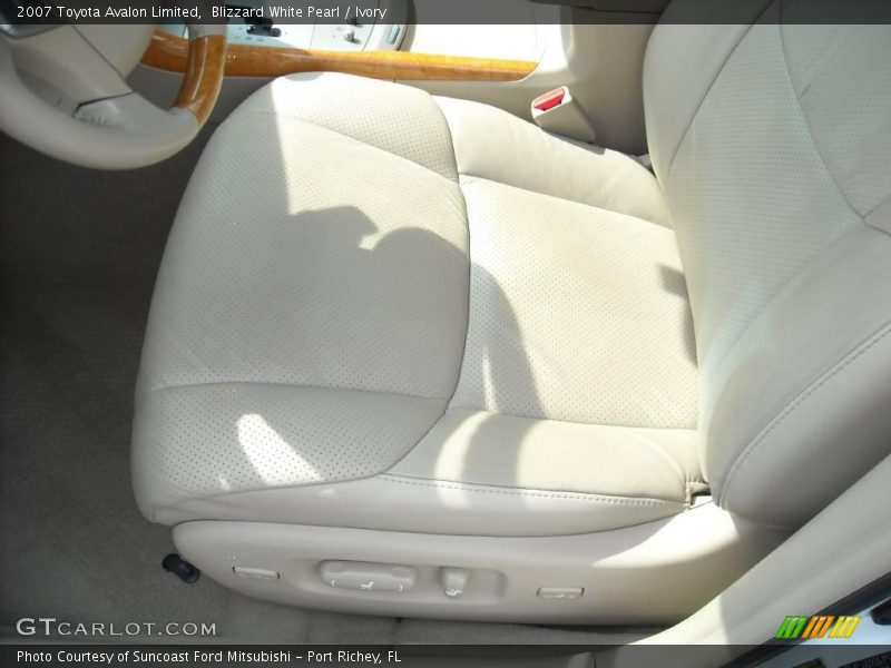 Blizzard White Pearl / Ivory 2007 Toyota Avalon Limited