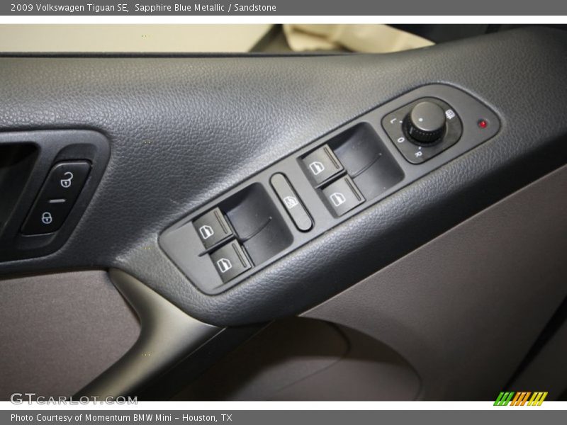 Sapphire Blue Metallic / Sandstone 2009 Volkswagen Tiguan SE
