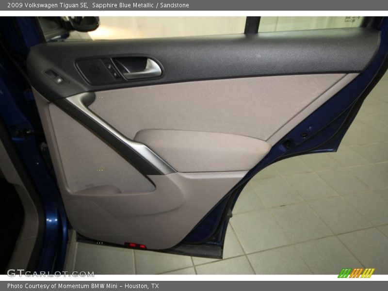 Sapphire Blue Metallic / Sandstone 2009 Volkswagen Tiguan SE