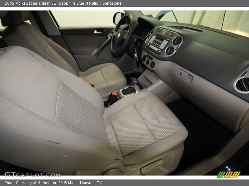 Sapphire Blue Metallic / Sandstone 2009 Volkswagen Tiguan SE