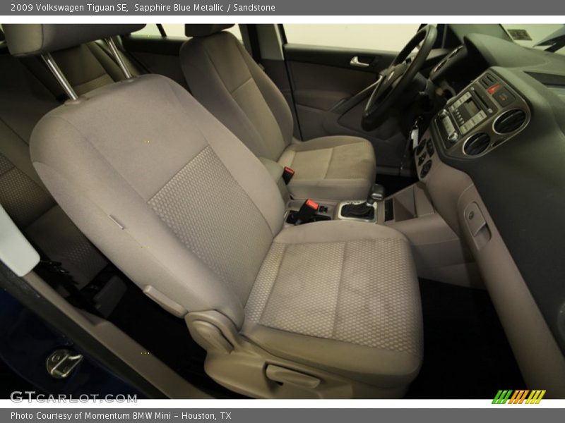 Sapphire Blue Metallic / Sandstone 2009 Volkswagen Tiguan SE