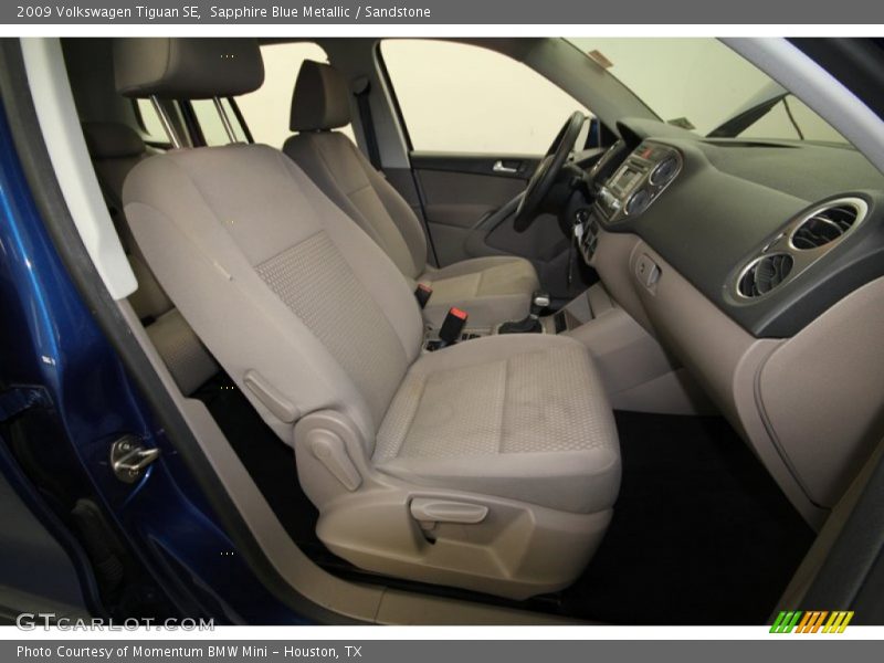 Sapphire Blue Metallic / Sandstone 2009 Volkswagen Tiguan SE