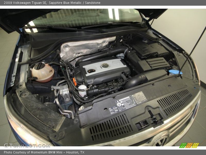 Sapphire Blue Metallic / Sandstone 2009 Volkswagen Tiguan SE