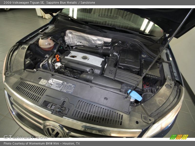 Sapphire Blue Metallic / Sandstone 2009 Volkswagen Tiguan SE