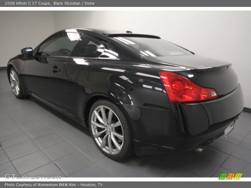 Black Obsidian / Stone 2008 Infiniti G 37 Coupe