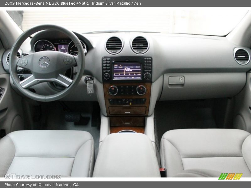 Iridium Silver Metallic / Ash 2009 Mercedes-Benz ML 320 BlueTec 4Matic
