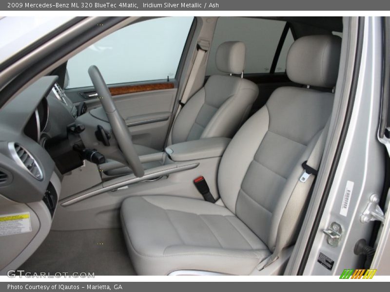 Iridium Silver Metallic / Ash 2009 Mercedes-Benz ML 320 BlueTec 4Matic