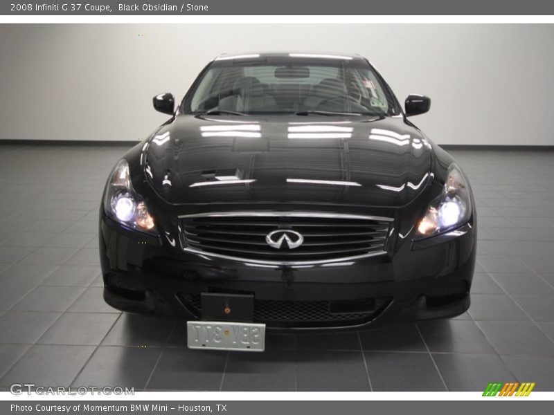 Black Obsidian / Stone 2008 Infiniti G 37 Coupe