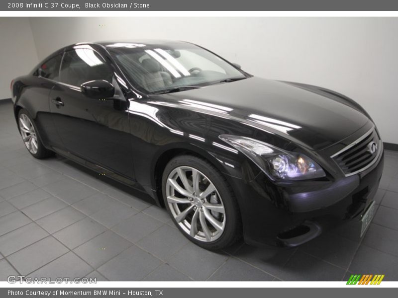 Black Obsidian / Stone 2008 Infiniti G 37 Coupe