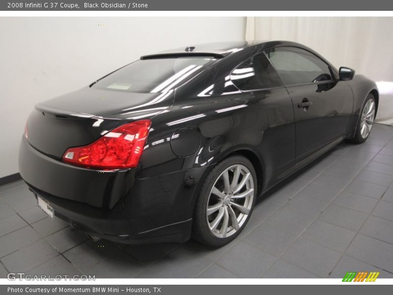 Black Obsidian / Stone 2008 Infiniti G 37 Coupe