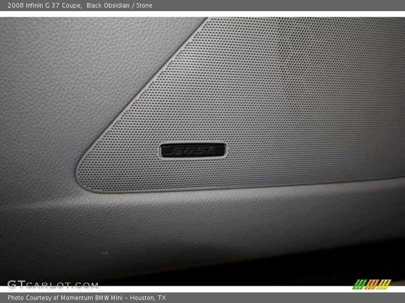 Black Obsidian / Stone 2008 Infiniti G 37 Coupe